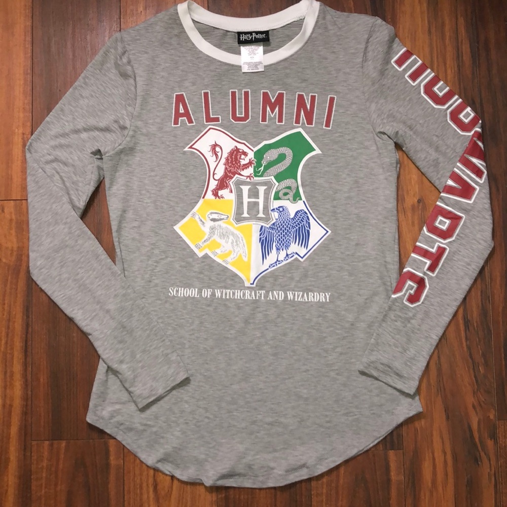 Harry Potter Hogwarts Super Soft Long Sleeve Sz.XS